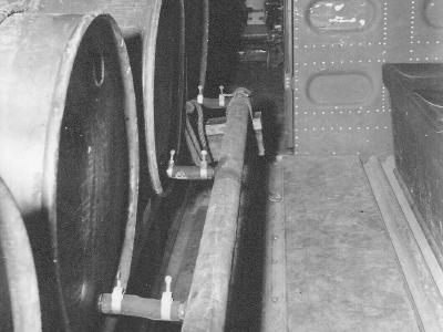 55 Gallon Drum Fuel Tanks In C-47 1944 Saipan