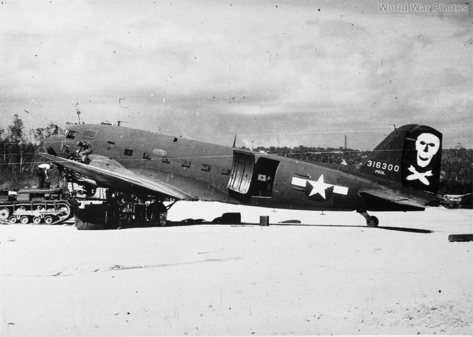 C-47B 43-16300 90th BG