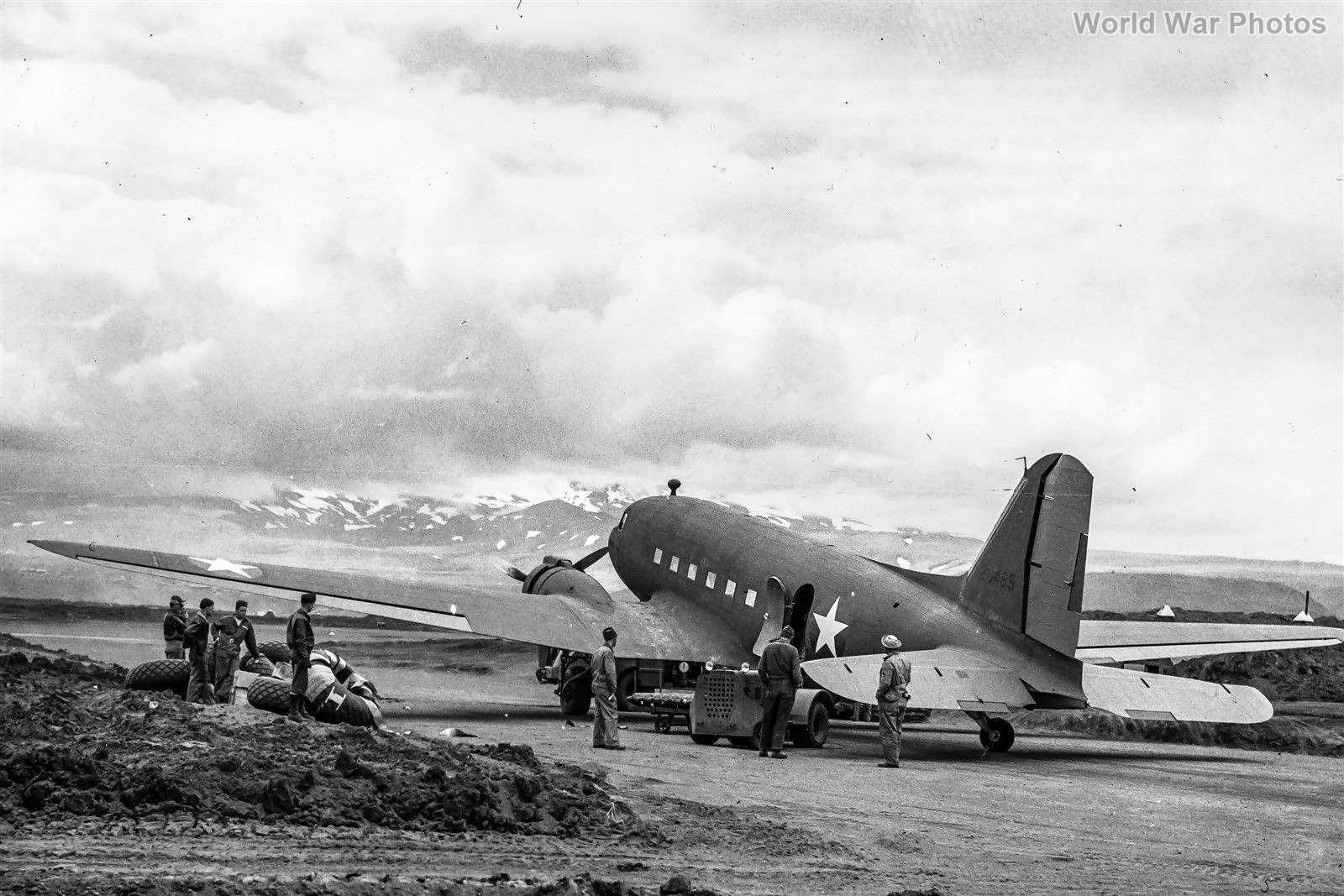 C-47 Umnak Island Aleutians 1943