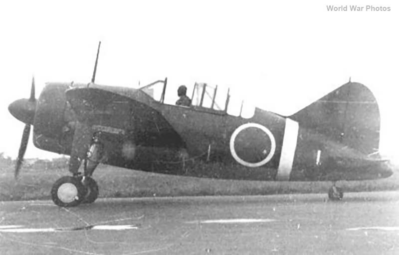 F2A Buffalo captured by the Japanese