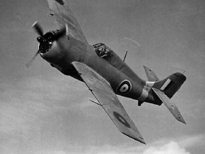 British Grumman Martlet Mk I AL257 of No. 804 Squadron
