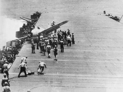 Grumman F4F Wildcat crash