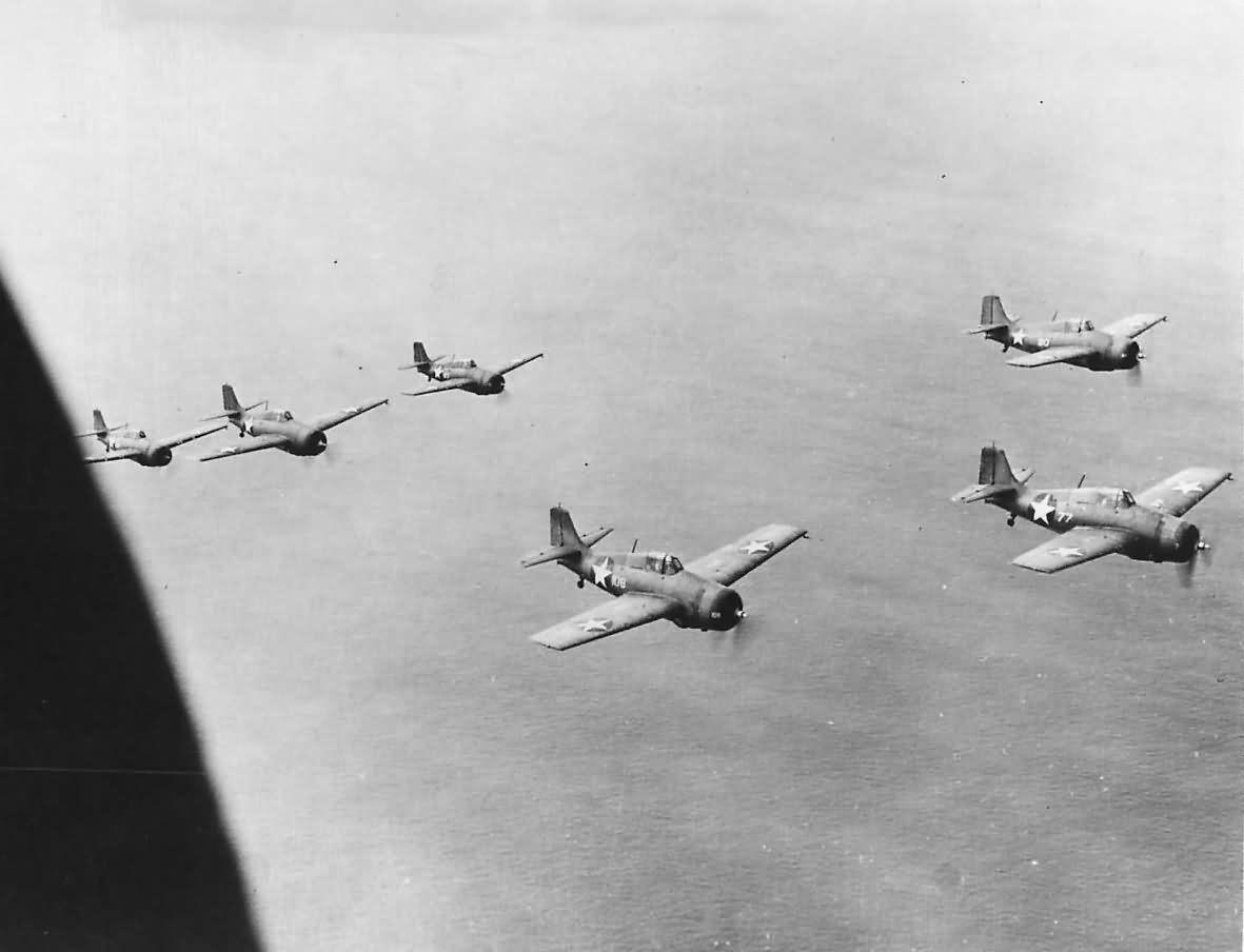Grumman F4F Wildcats of Joe Foss’s Marine Squadron 121