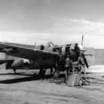 F4F-4 VMF-121 undergoing maintenance at Camp Kearny California 1942