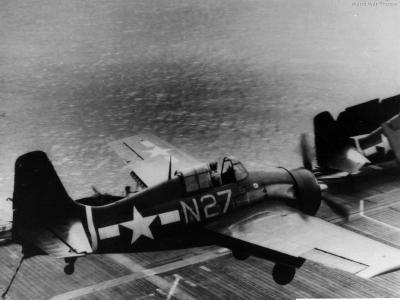 FM-2 Wildcat N27 USS Bismarck Sea