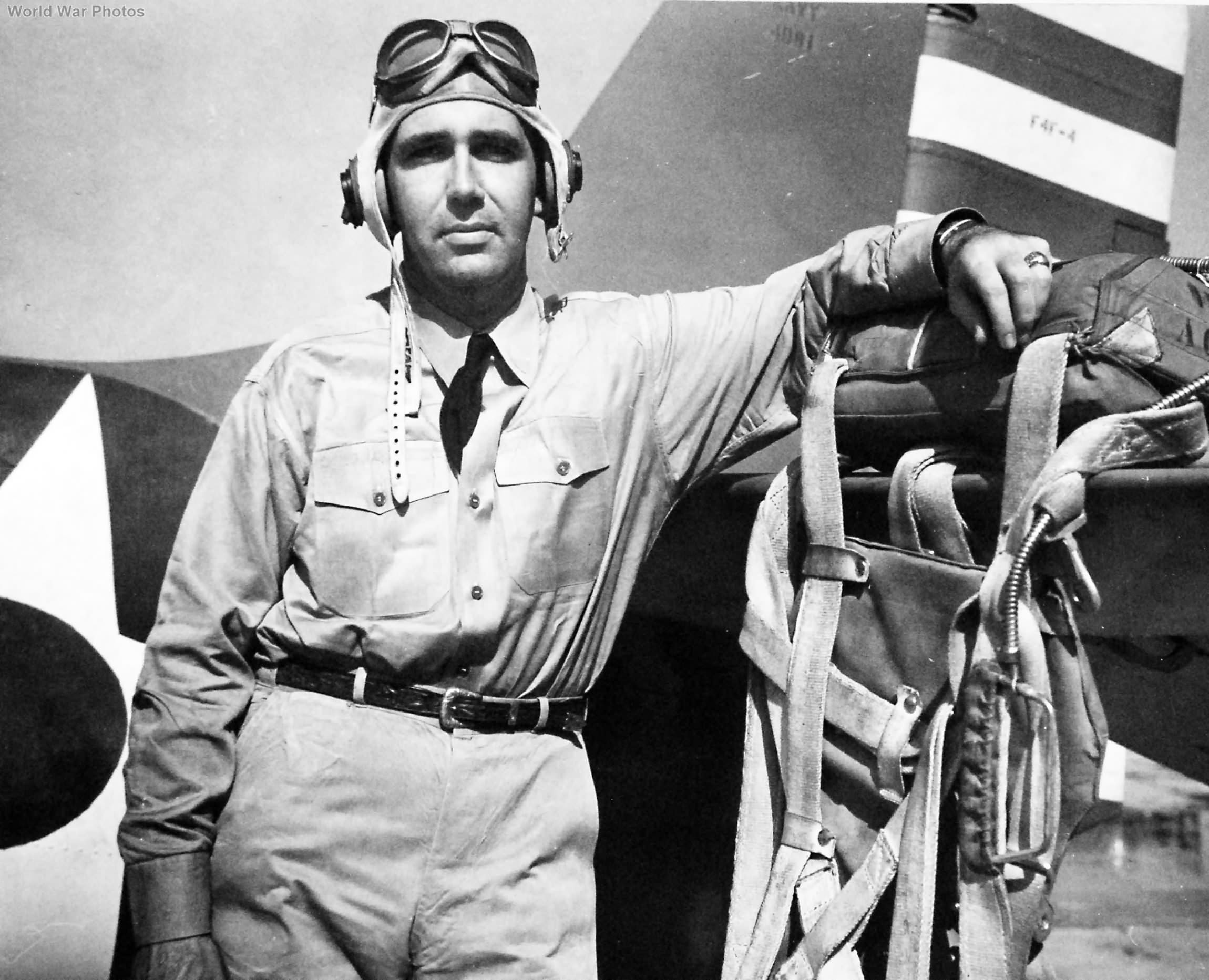 Lieutenant Commander Edward „Butch” O’Hare at Norfolk May 1, 1942
