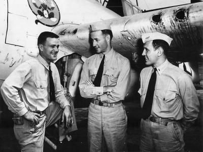 U-Boat sinking pilots of VC-13 by FM aboard USS Core