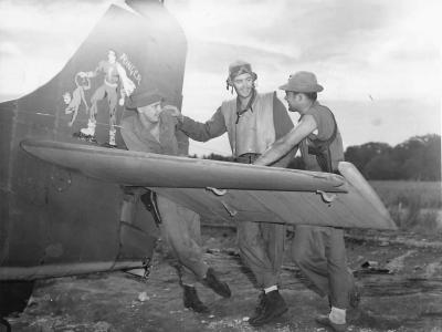 VMF-221 Ace Lt H.K. Winfield by F4F Wildcat 1943