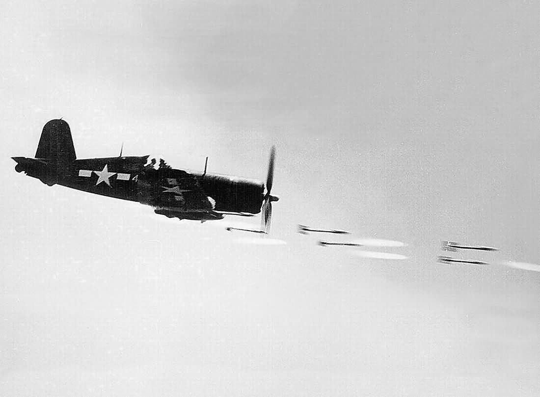 F4U Corsair Okinawa June 1945