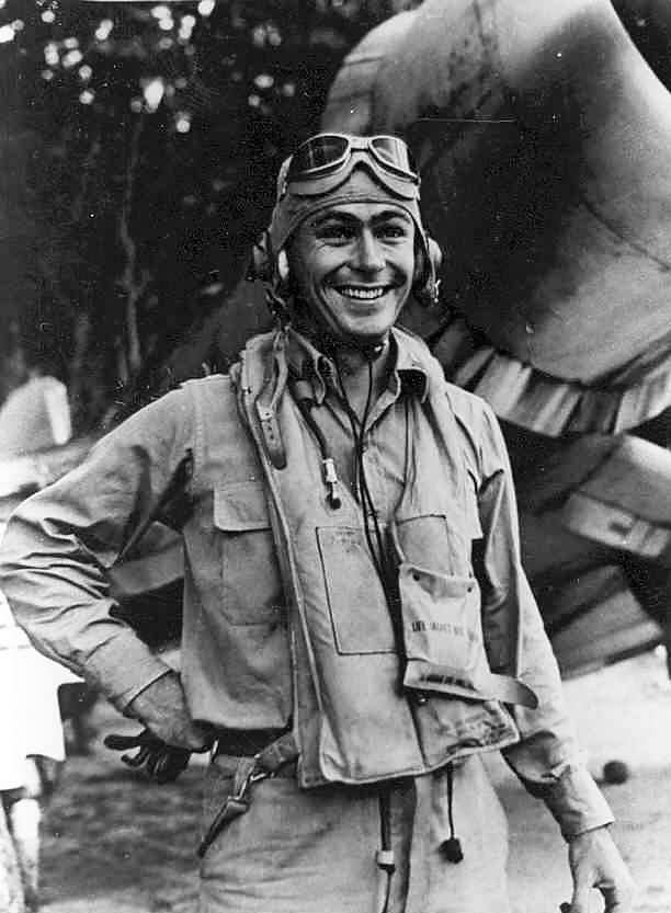 Lt John F Bolt of VMF-214 1943