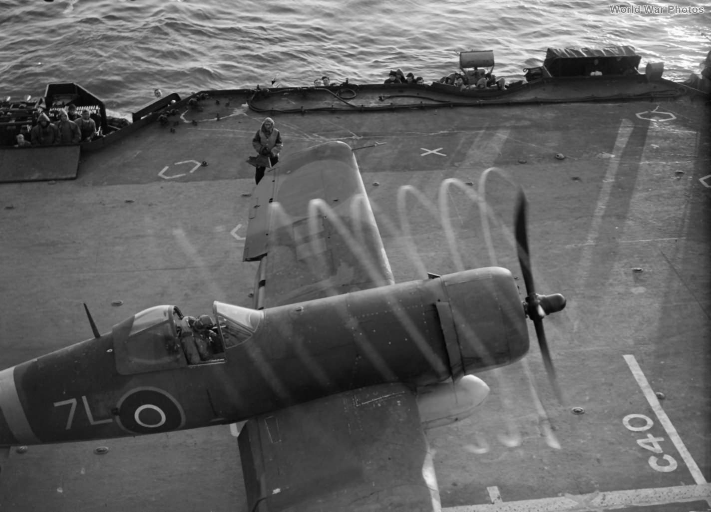 Corsair 7L HMS Formidable July 1944
