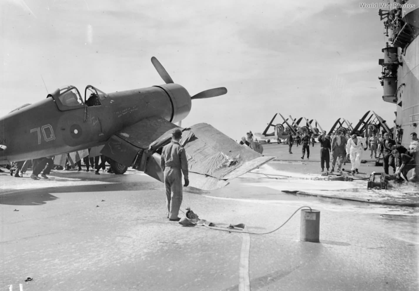 Corsair Mk II 7Q JT208 HMS Illustrious May 1944