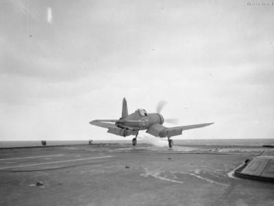Corsair HMS Victorious Norway 1944