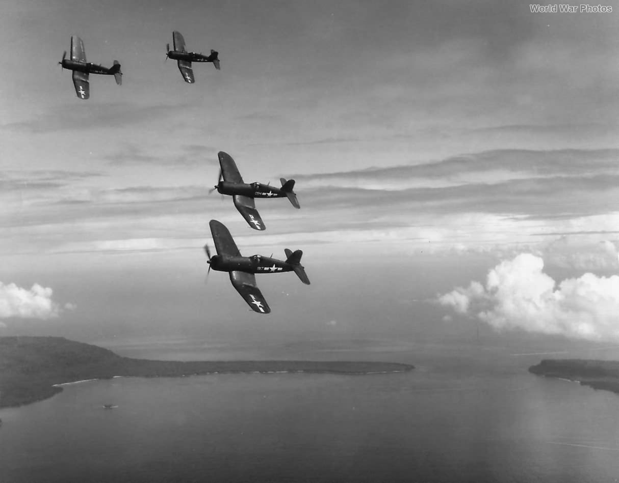 Corsairs of VMF-216 Bulldog Squadron 1944