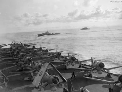 Corsairs HMS Victorious 1 June 1944