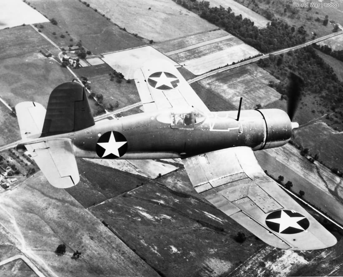 F4U-1 in flight