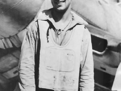 Marine Ace Harold „Murdeous Manny” Segal of VMF-211 1944