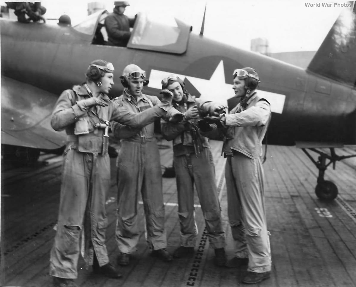 Corsair and Marine pilots of VB-82