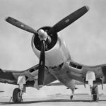 F4U-1C front view