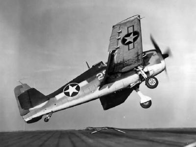F6F-3 Hellcat of VF-6 light carrier USS Princeton (CVL-23) September 9, 1943