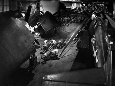 F6F Hellcats #00 (Cdr James H. Flatley,) and #32 of VF-5 USS Yorktown CV-10, 1943