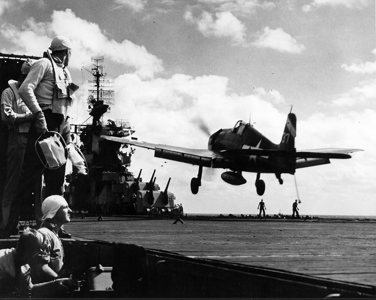 F6F Hellcat 37 of VF-6 carrier USS Hancock (CV-19) – February 14, 1945