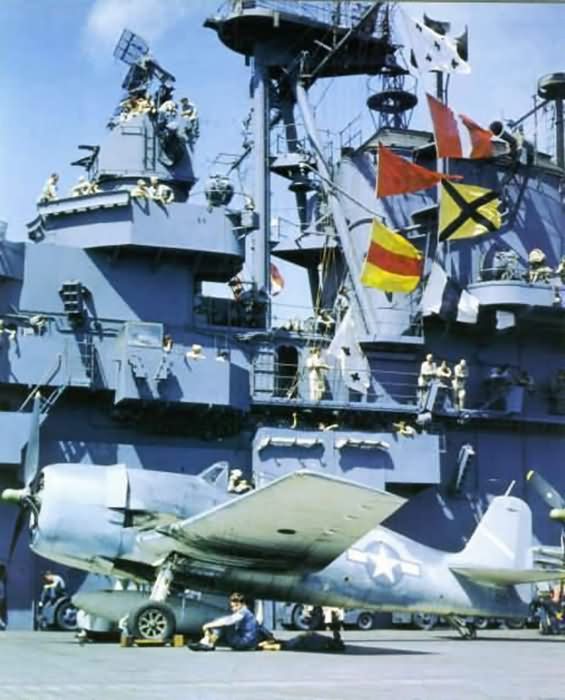 F6F-3 Hellcat coded 00 of VF-5 USS Yorktown CV-10, 5 October 1943