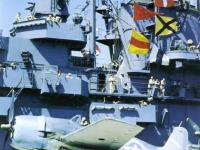 F6F-3 Hellcat coded 00 of VF-5 USS Yorktown CV-10, 5 October 1943