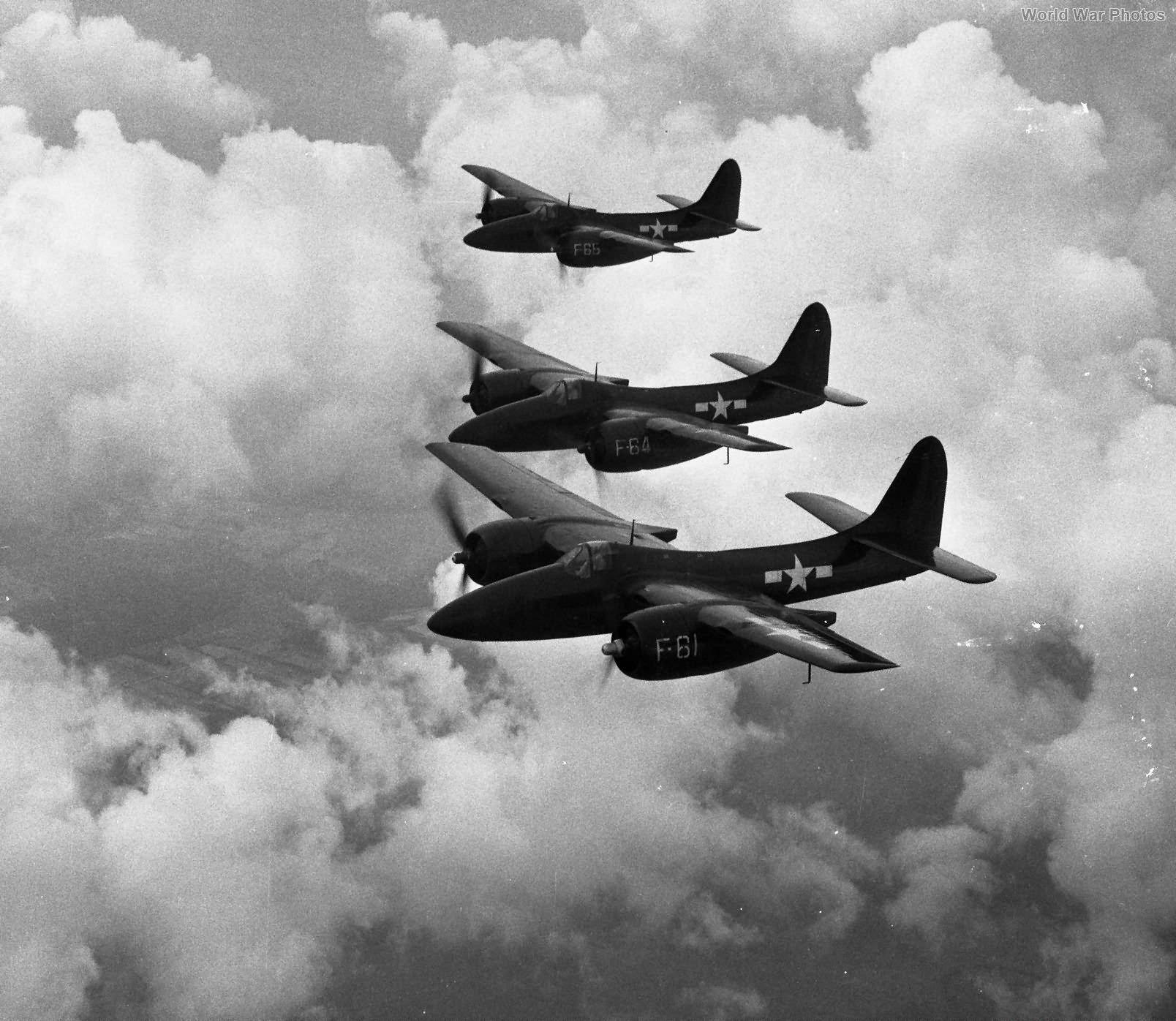 F7F-3 over Cherry Point January 1945