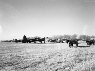 F7F-2N of the VMF(N)-533 Nan Yuan Field, Peiping China October 1945