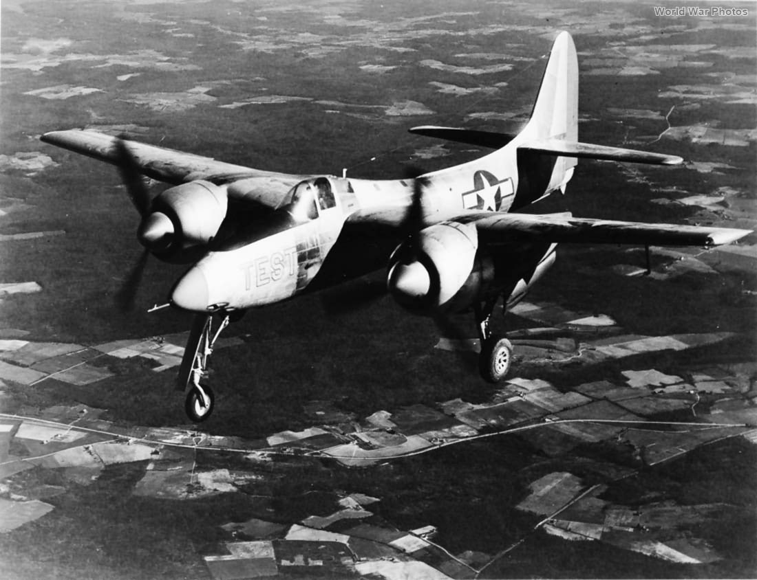 Grumman XF7F-1 23 December 1943