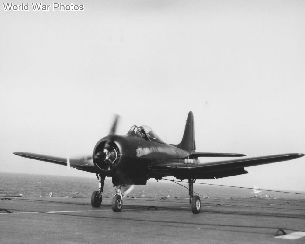 FR-1 during trials aboard USS Charger (CVE-30) 4