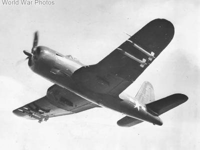 Ryan FR-1 Fireball armed with rockets