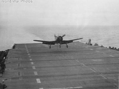 Ryan FR Fireball landing on USS Ranger