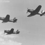 Fireballs of the VF-66 in flight, 1945 2