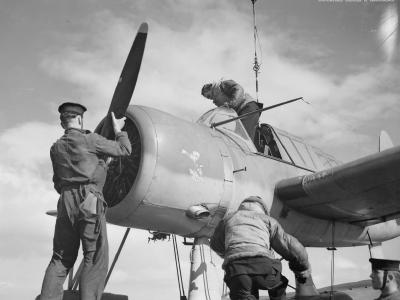 Kingfisher FN672 HMS Pegasus