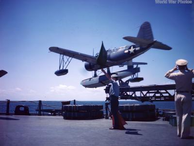 OS2U-2 from USS Missouri