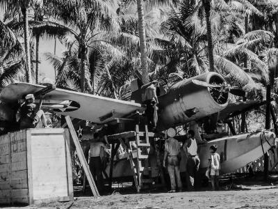 Vought OS2U at Noumea ,New Caledonia in early 1943