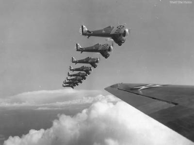 Formation of Peashooters of 20th PG 1939