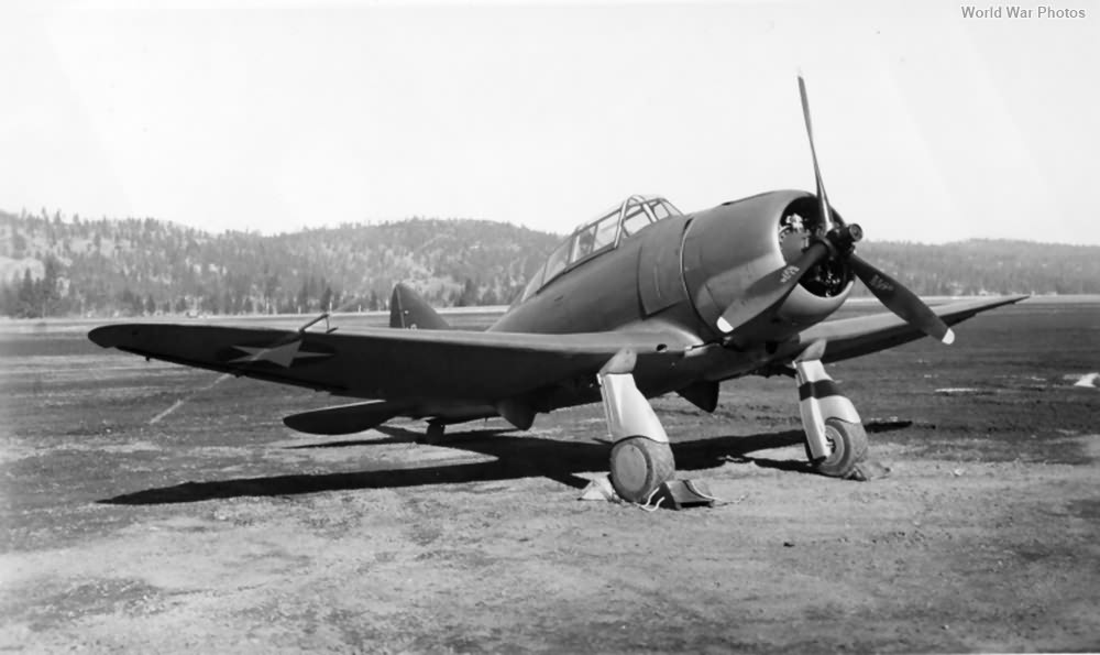 Seversky P-35 at Felts Field 1941
