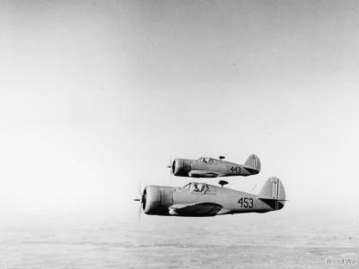 Norwegian Curtiss H-75A-8 Canada