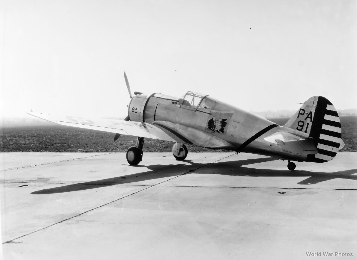 Curtiss P-36A PA91 of the 1st PG
