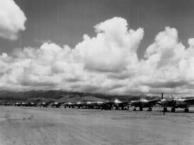 8th Photo Recon Squadron F-5 Line Clark Field Luzon