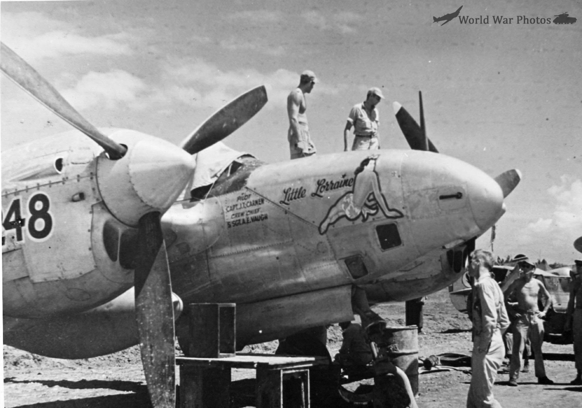 F-5B 42-68248 assigned to the 8th Photo Reconnaissance Squadron
