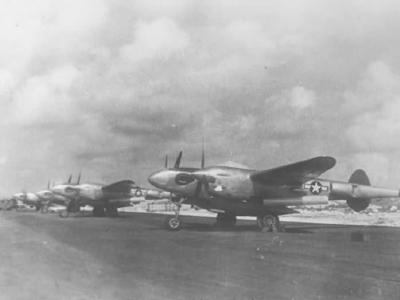 F-5E Lightnings Photograph Saipan 