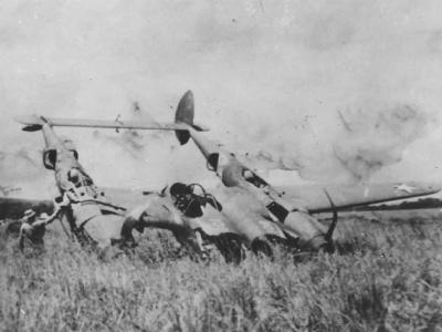 Lockheed P-38 Lightning Crash