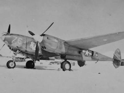 P-38E Lightning Nose Art 41-2221 Aleutian Islands Alaska