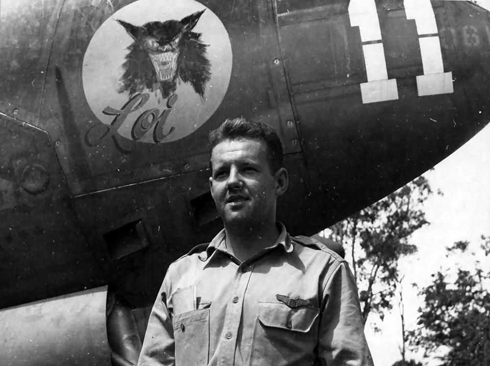 P-38F Lightning pilot Capt Charles Gallup