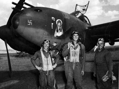 P-38G Lightning 42-13010 of the 94th Fighter Squadron 1st FG