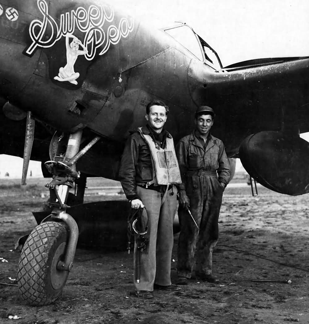 P-38G Lightning 42-13173 „Sweet Pea” of the 97th FS 82nd Fighter Group